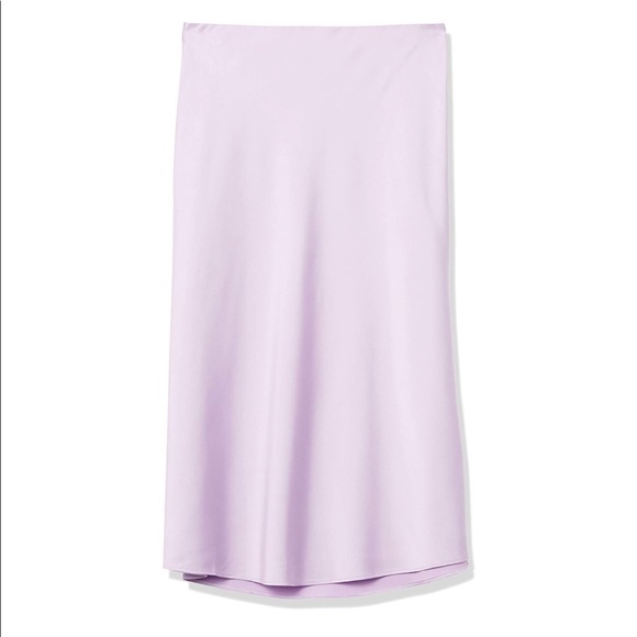 NWT The Drop Women's Maya Silky Slip Skirt - Picture 3 of 3